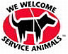 We Welcome Service Animals